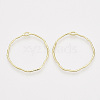 Alloy Open Back Bezel Pendants X-PALLOY-S121-82A-1