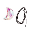 Moon Glass Suncatchers HJEW-Z009-01B-02-1