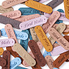 Microfiber Leather Labels DIY-TA0003-15-2