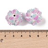 Handmade Polymer Clay Rhinestone Beads CLAY-H004-06A-3