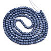 Painted Glass Beads Strands X-DGLA-S071-4mm-B45-3