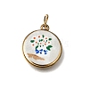 Double-sided Printed 304 Stainless Steel Pendants SA-CBA45D9-01B-1