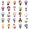 Light Bulb PVC Self Adhesive Stickers STIC-PW0017-05-3