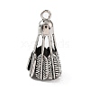 Tibetan Style Alloy Pendants TIBE-L012-029AS-1