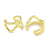 Brass Cuff Earrings EJEW-C104-006G-2