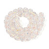 Handmade Foil Lampwork Beads Strands FOIL-T008-04A-1