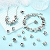 40 Pcs Tibetan Style Alloy European Beads FIND-CJ0004-38-6