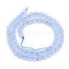 Natural Blue Chalcedony Beads Strands G-K310-C12-6mm-2