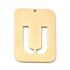 Ion Plating(IP) 304 Stainless Steel Pendants STAS-K216-49U-G-1