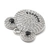 Brass Micro Pave Cubic Zirconia Pendants KK-L228-15P-2
