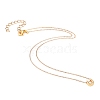 Brass Pendant Necklaces NJEW-JN02933-2