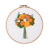 Flower Pattern DIY Embroidery Starter Kits PW-WG24509-05-1