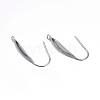 Tarnish Resistant 316 Surgical Stainless Steel Earring Hooks STAS-D448-043P-1