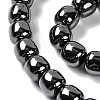 Non-magnetic Synthetic Hematite Beads Strands G-Q174-03-4