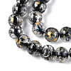 Crackle Transparent Glass Beads Strands GLAA-N030-8mm-01A-3