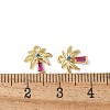 Brass Micro Pave Cubic Zirconia Pendants X-KK-P290-58G-3