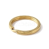 Brass Keychain Clasps FIND-WH0143-12B-G-2