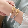 2Pcs 2 Colors 925 Sterling Silver Fold Over Clasps STER-AR0001-03-5