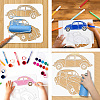 PET Hollow Out Drawing Painting Stencils DIY-WH0405-0018-3