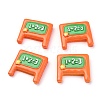 Opaque Resin Cabochons CRES-B002-19-1