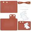 1 Set DIY Clutch Bag Making Kits DIY-CL0001-63C-1