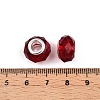 Transparent Glass European Beads GPDL-N004-D14mm-B05-3