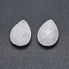 Natural Rose Quartz Cabochons G-P384-D01-2