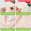 Gorgecraft 24Pcs 24 Colors Iron on/Sew on Imitation Jean Cloth Repair Patches FIND-GF0005-36-6