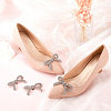 4Pcs Alloy Rhinestone Shoe Decoration AJEW-GF0009-29P-4