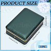 Imitation Leather Pure Color Flip-open Gift Boxes CON-WH0095-238B-01-2