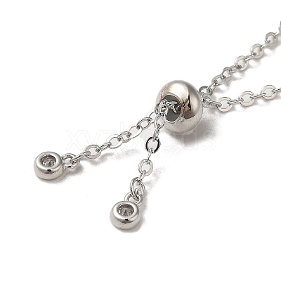 Rack Plating Brass Cable Chain Link Bracelet Making KK-TAC0016-05P-1