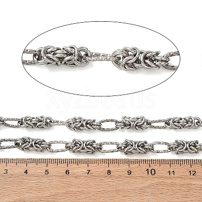 304 Stainless Steel Knot Link Chains CHS-A021-06A-P-1