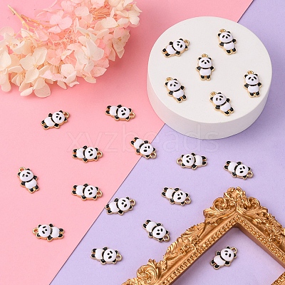 Alloy Enamel Pendants ENAM-CJ0002-43-1