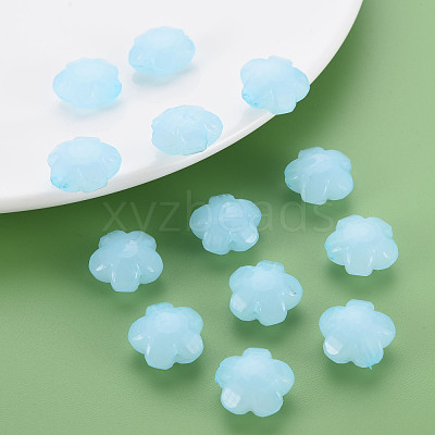 Imitation Jelly Acrylic Beads MACR-S373-87-E08-1