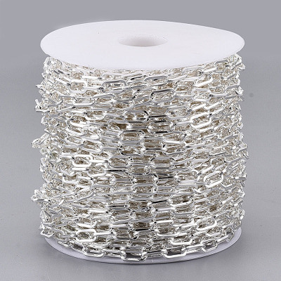 Unwelded Iron Paperclip Chains CH-S125-02E-S-1