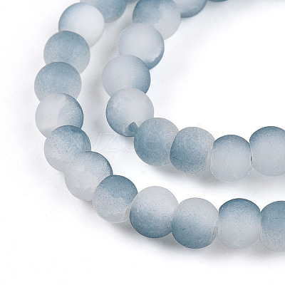 Crackle Glass Beads Strands GLAA-N009-4mm-06-1