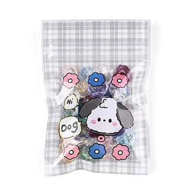 Rectangle Plastic Packaging Resealable Bags OPP-T003-01D-1