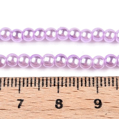 Baking Paint Glass Pearl Bead Strands X1-HY-Q003-3mm-47-A-1