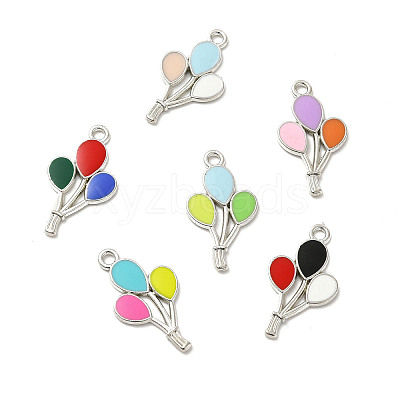 Alloy Enamel Pendants ENAM-B050-10P-1