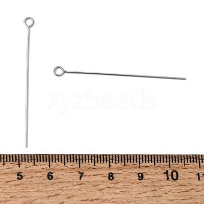 Tarnish Resistant 304 Stainless Steel Eye Pin STAS-R045-45mm-1