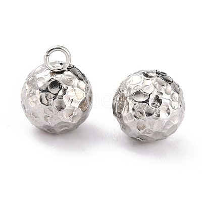 Tarnish Resistant 304 Stainless Steel Charms STAS-O147-03C-P-1