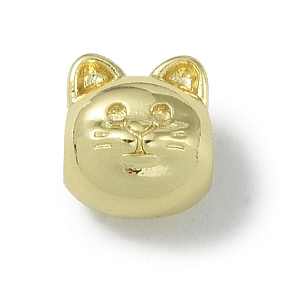 Rack Plating Brass Beads KK-A220-19A-G-1