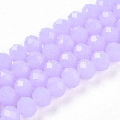 Glass Beads Strands EGLA-A034-J10mm-D11-1