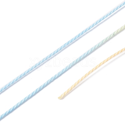 Segment Dyed Twisted Waxed Polyester Cord YC-C003-01B-1