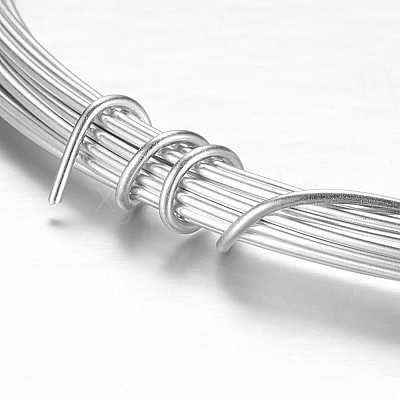 Round Aluminum Craft Wire AW-D009-0.8mm-10m-01-1