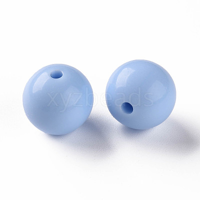 Opaque Acrylic Beads MACR-S370-C16mm-SS2113-1