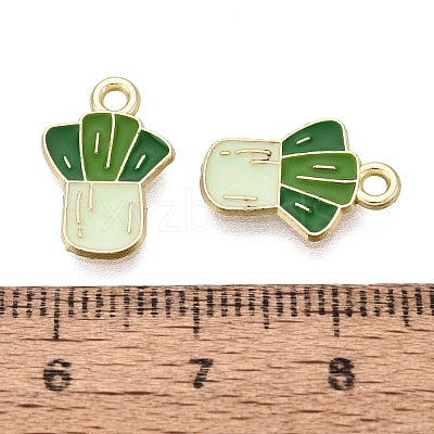 Alloy Enamel Pendants ENAM-Q003-12G-1