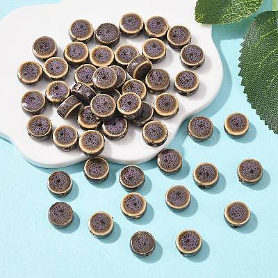 Handmade Porcelain Beads PORC-S496-A07-8mm-1