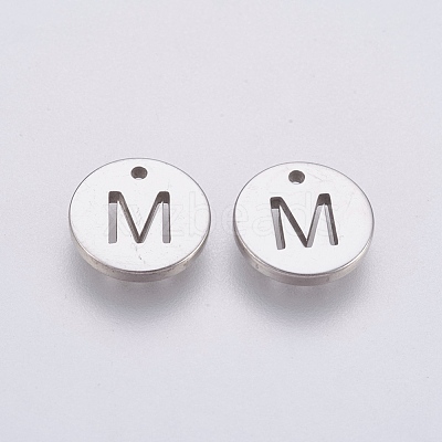Non-Tarnish 304 Stainless Steel Charms STAS-P212-15P-08-1