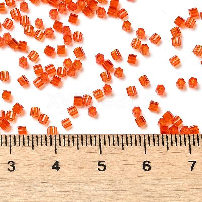 Transparent Glass Seed Beads SEED-S042-21B-04-1
